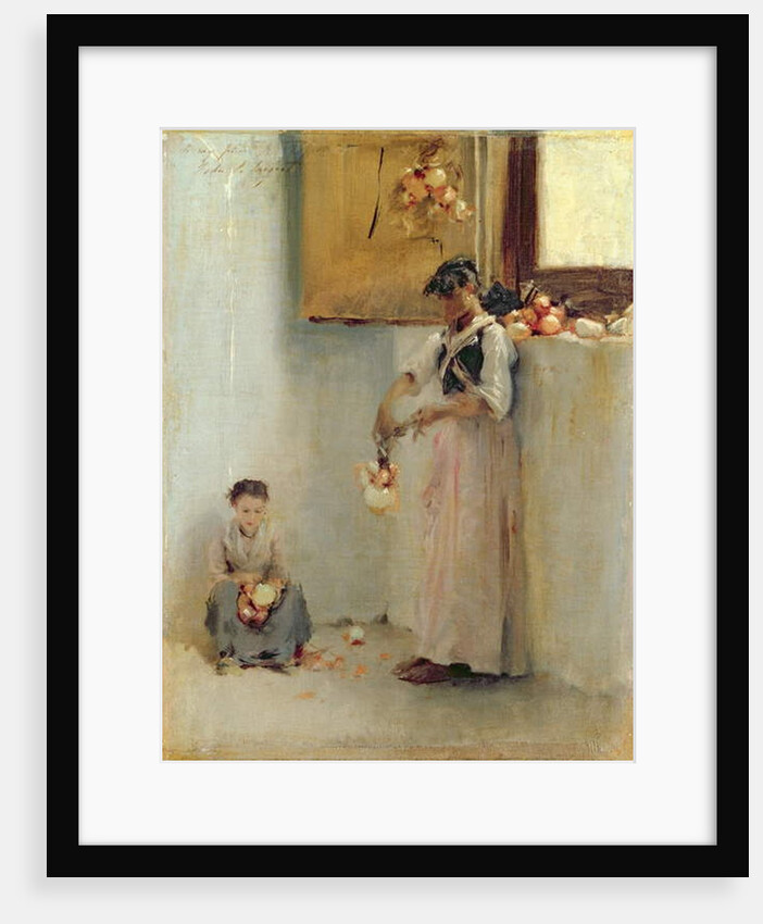 Stringing Onions, c.1882 by John Singer Sargent