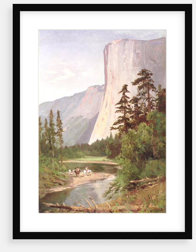 El Capitan, Yosemite Valley by William Keith