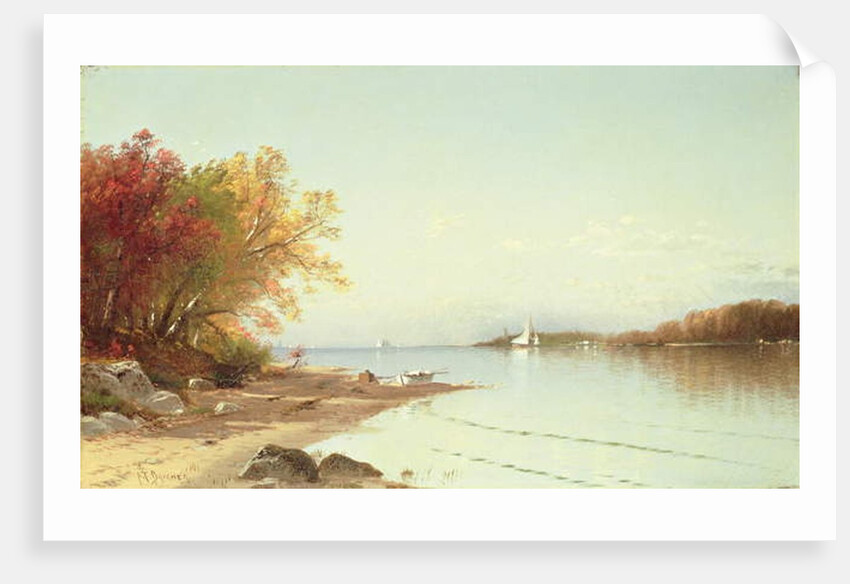 Narragansett Bay, Autumn, Rhode Island by Alfred Thompson Bricher