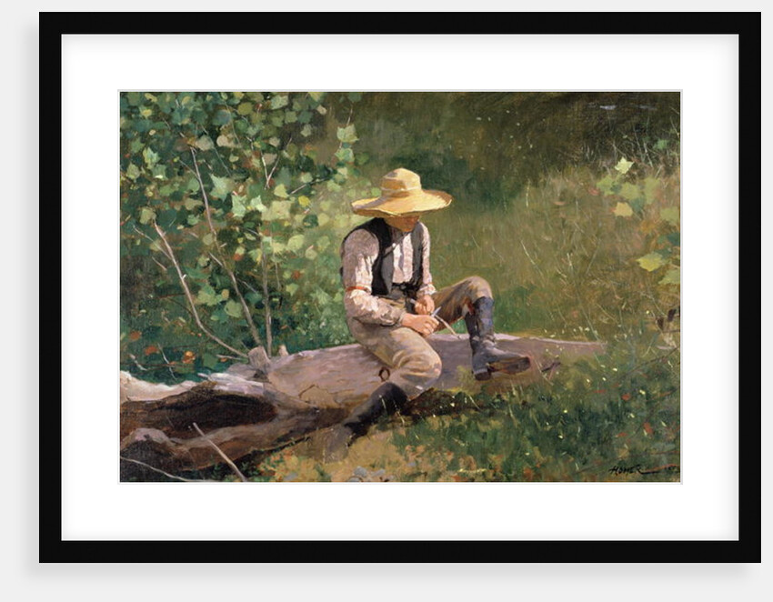 The Whittling Boy, 1873 by Winslow Homer