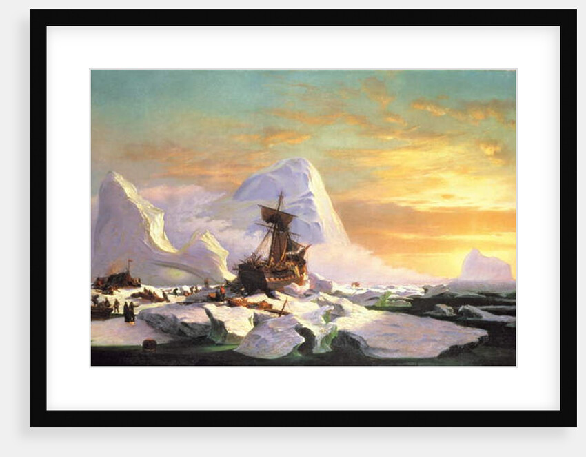 Crushed in the Ice by William Bradford