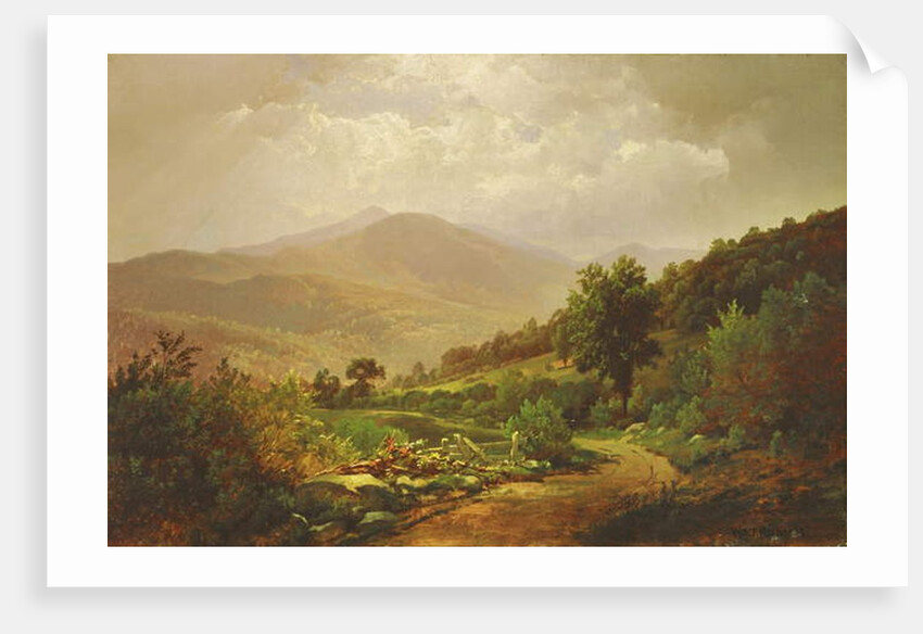 Bouquet Valley in the Adirondacks by William Trost Richards