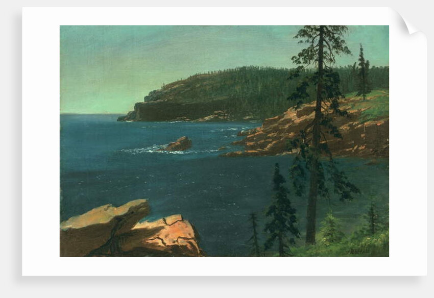 California Coast by Albert Bierstadt