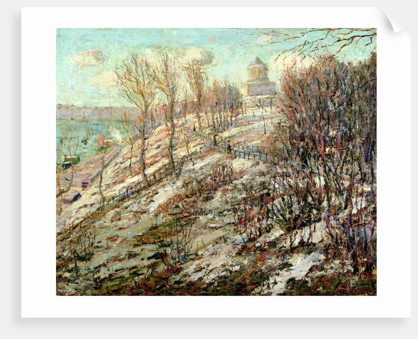 Grant's Tomb, New York National Monument, Winter by Ernest Lawson