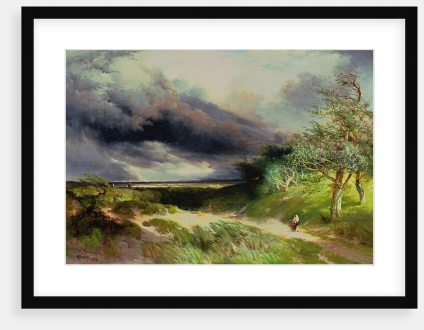 East Hampton, Long Island, Sand Dunes, 1892 by Thomas Moran