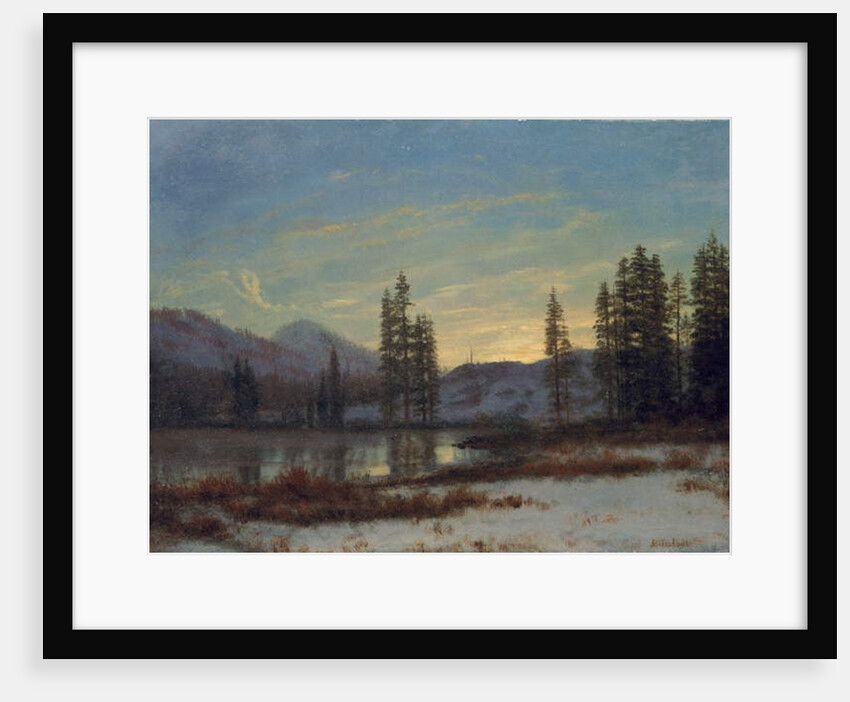 Snow in the Rockies by Albert Bierstadt