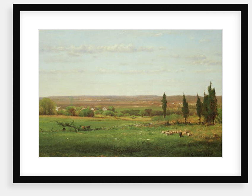 Near Eagleswood, 1869 by George Snr. Inness