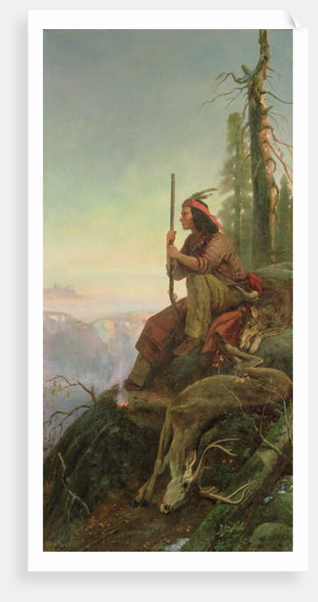 The Signal Fire, 1880 by William Hahn