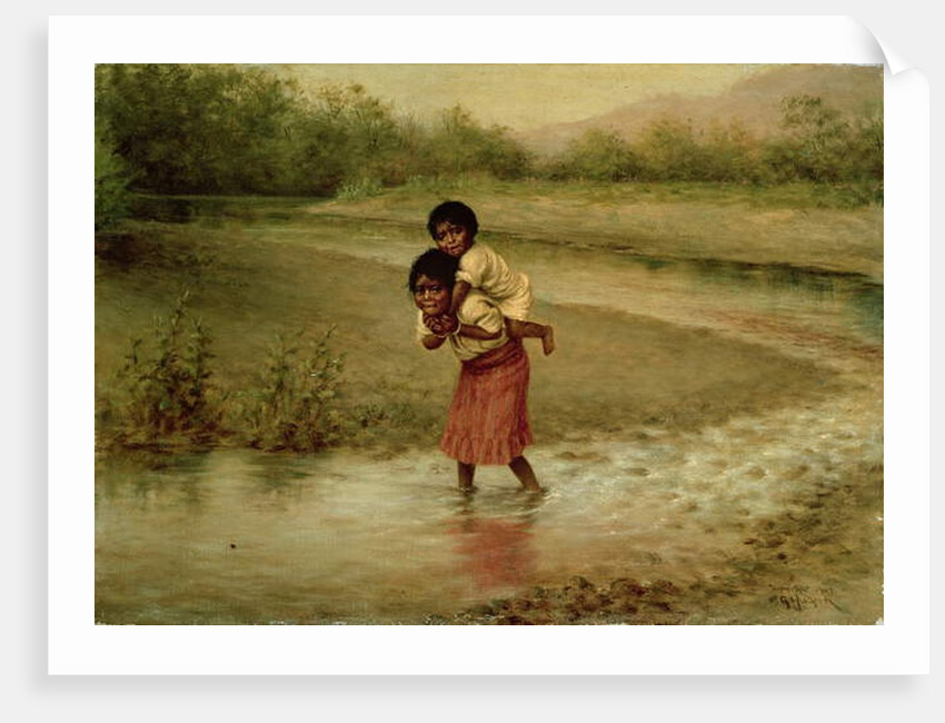 Eva and Greenie, 1904 by Grace Carpenter Hudson