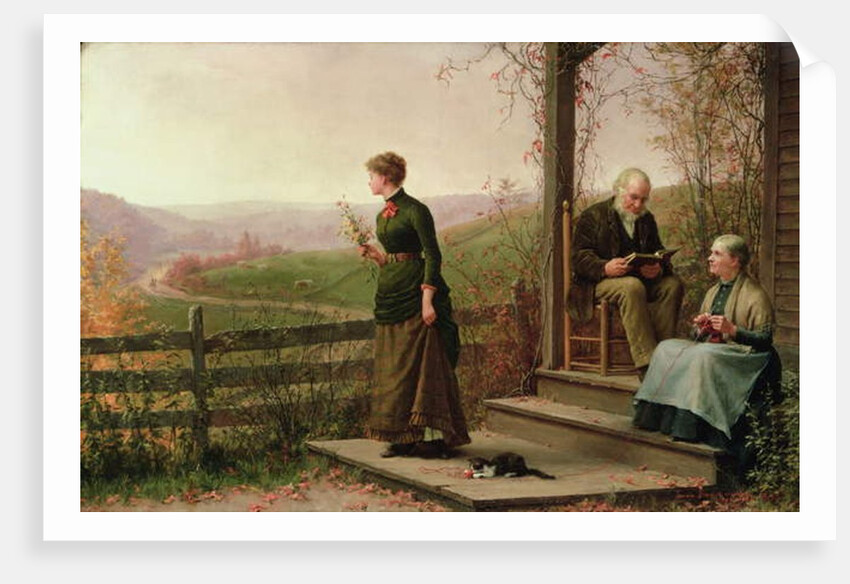 Love's Young Dream, 1887 by Jennie Augusta Brownscombe