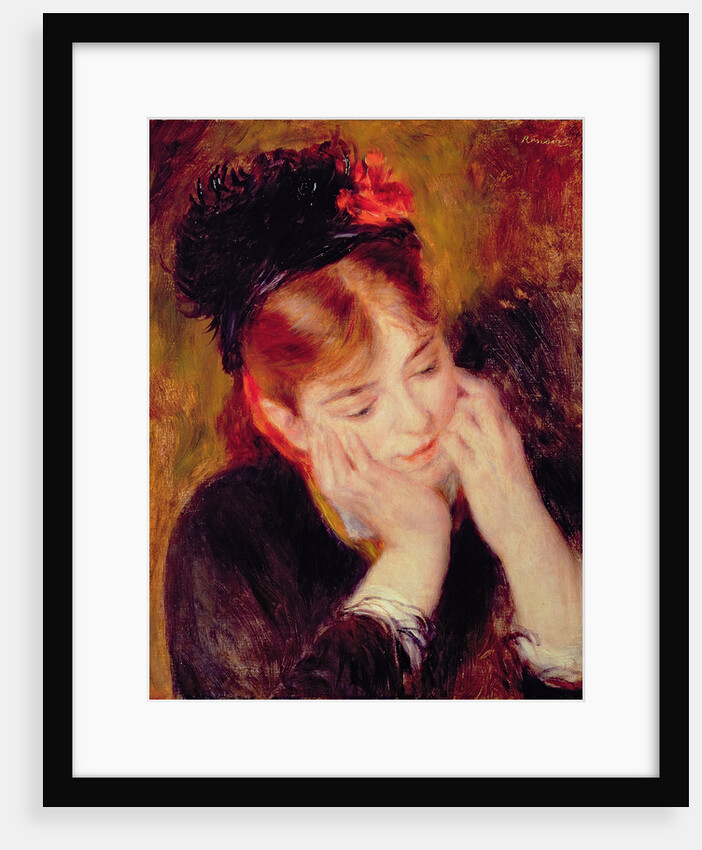 Reflection by Pierre Auguste Renoir