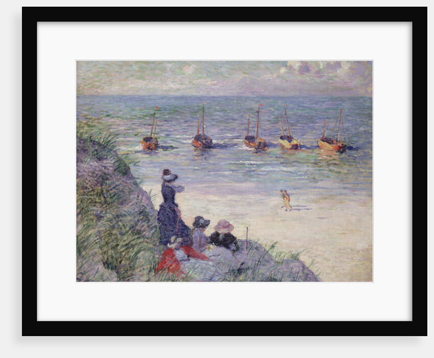 On the Dunes, Heyst by Theo van Rysselberghe