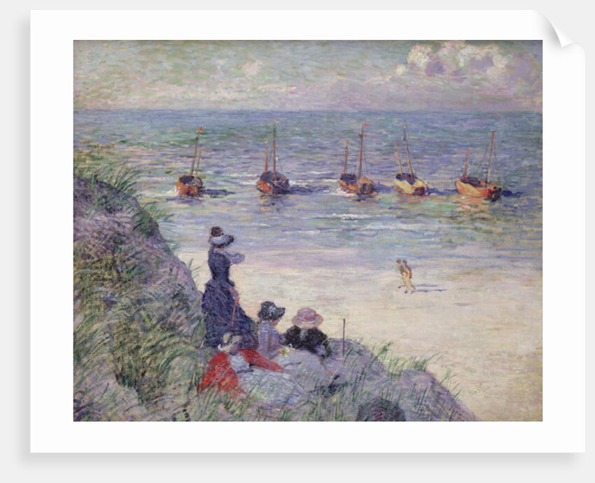 On the Dunes, Heyst by Theo van Rysselberghe