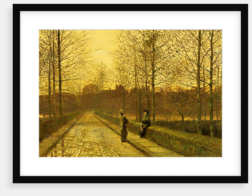 In the Golden Gloaming, 1883 by John Atkinson Grimshaw