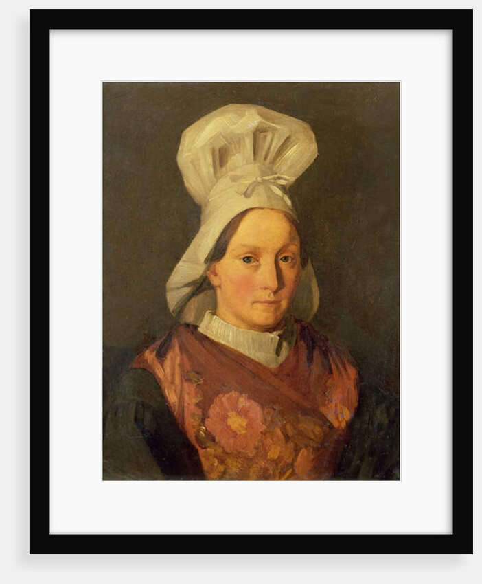 Portrait of the artist's sister, Emily, c.1841-45 by Jean-Francois Millet