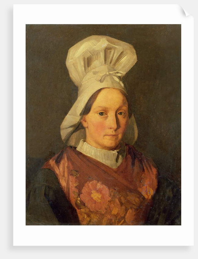 Portrait of the artist's sister, Emily, c.1841-45 by Jean-Francois Millet