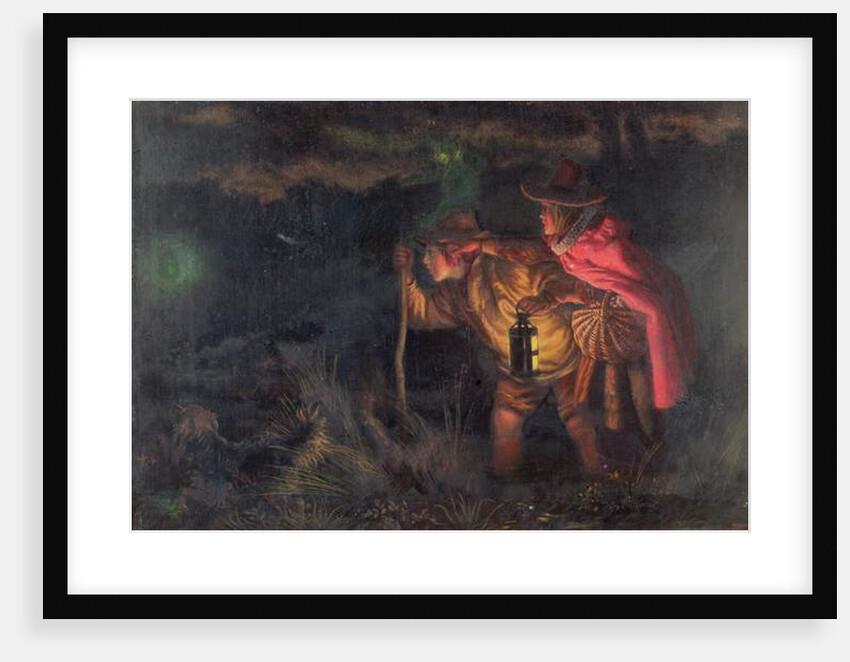 Jack O'Lantern, 1872 by Arthur Hughes
