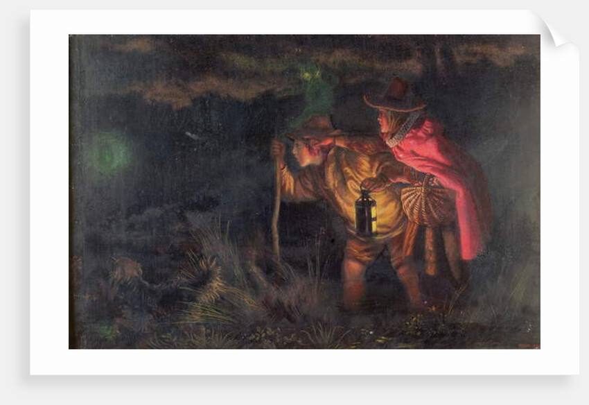 Jack O'Lantern, 1872 by Arthur Hughes