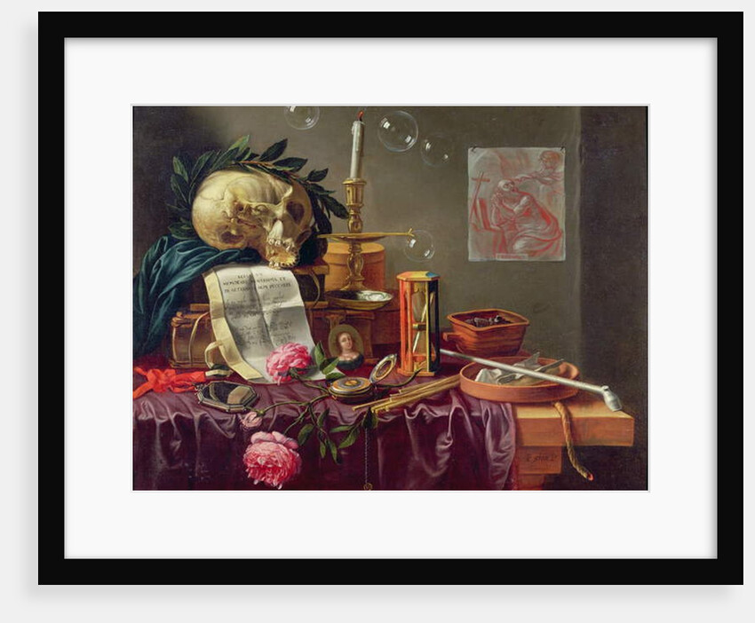 A Vanitas Still Life by Peeter Sion