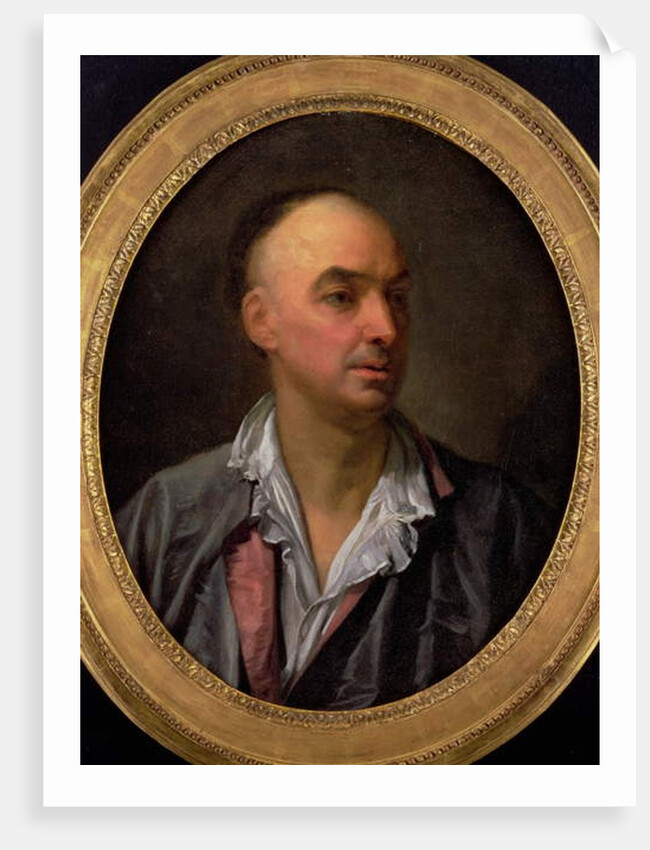 Portrait of Denis Diderot by Jean Baptiste Greuze