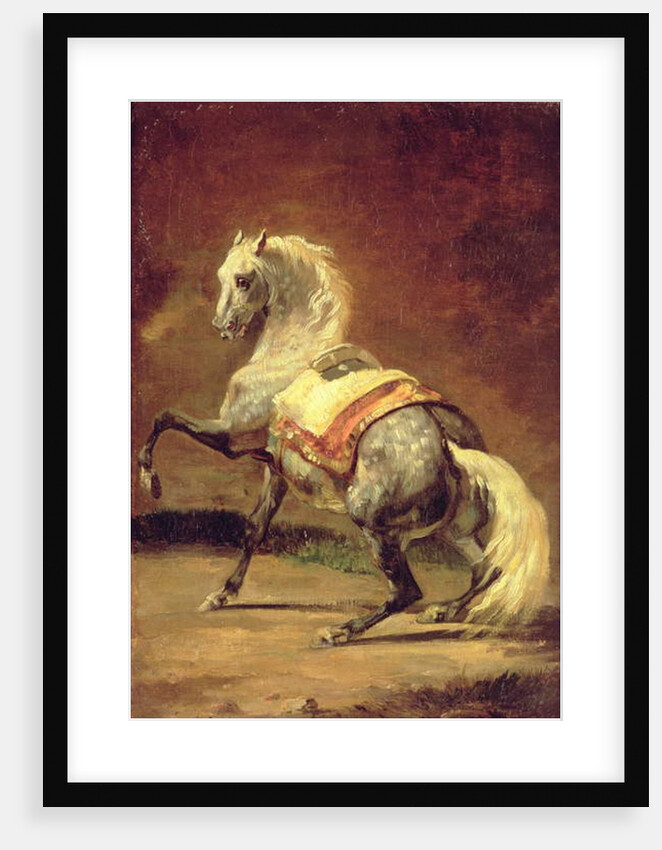 Dappled Grey Horse by Theodore Gericault