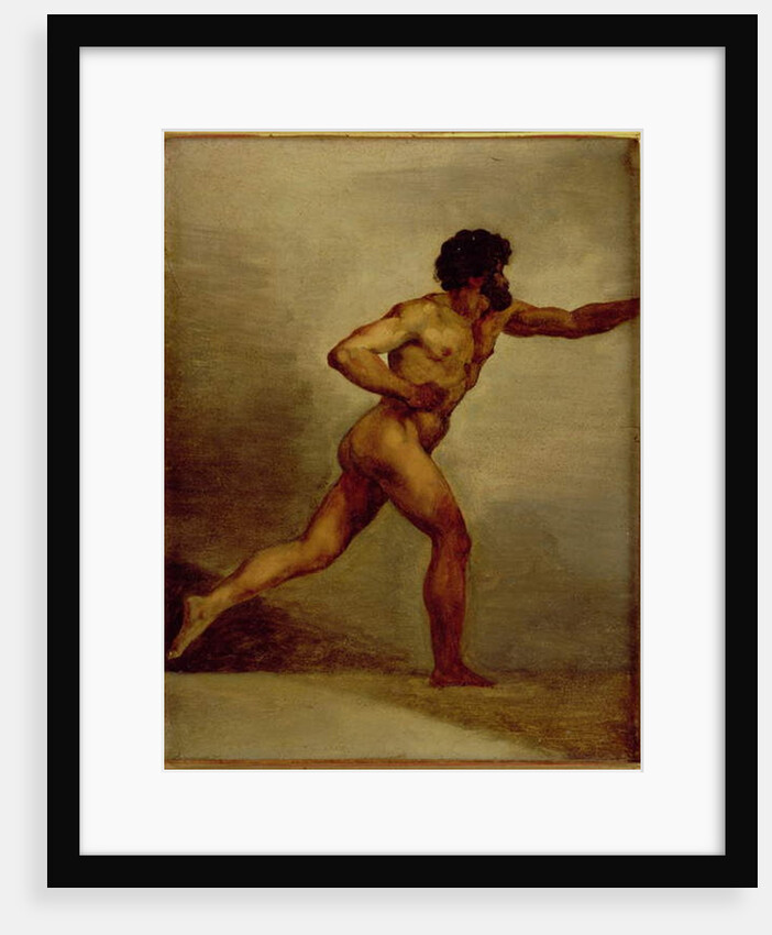 Study of a man by Theodore Gericault