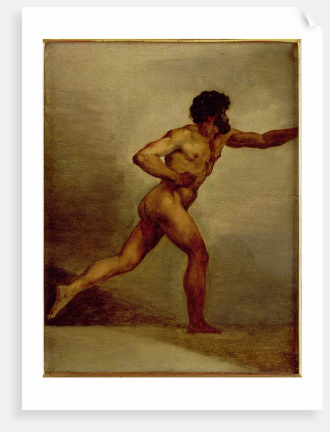 Study of a man by Theodore Gericault