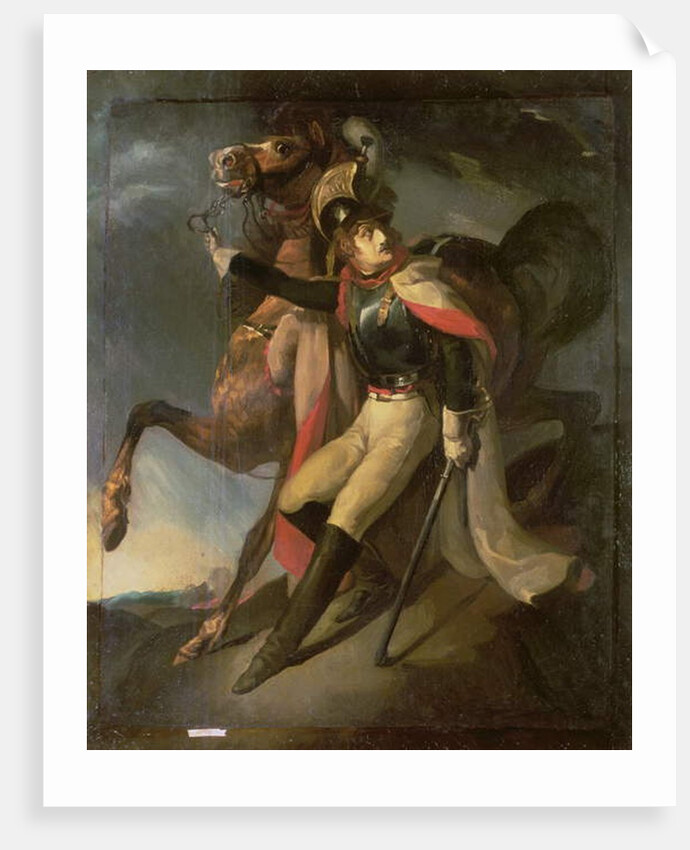 Wounded Cuirassier 1814 by Theodore (follower of) Gericault