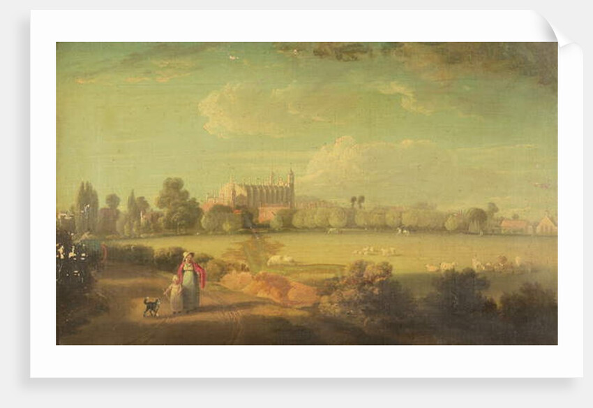 A View of Eton from the Playing Fields by Edmund Bristow