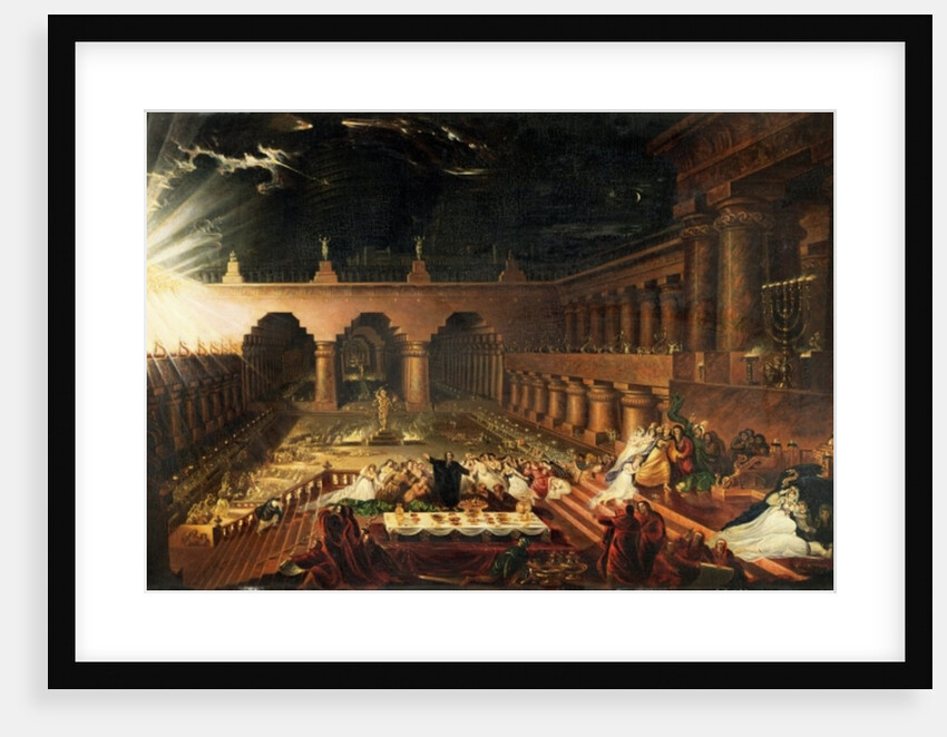 Belshazzar's Feast by John Martin