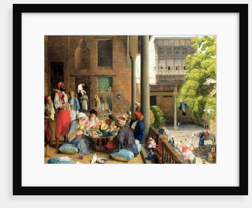 The Midday Meal, Cairo, 1875 by John Frederick Lewis