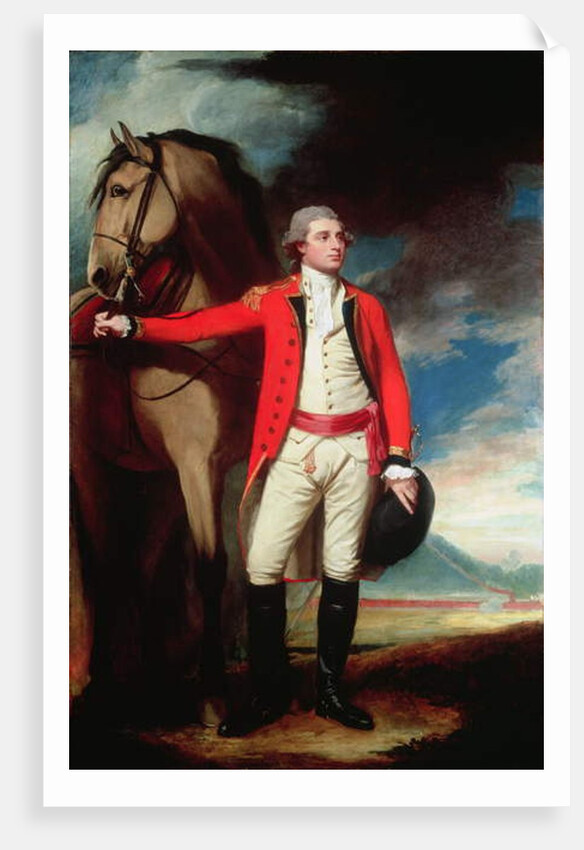 Portrait of Major James Hartley by George Romney