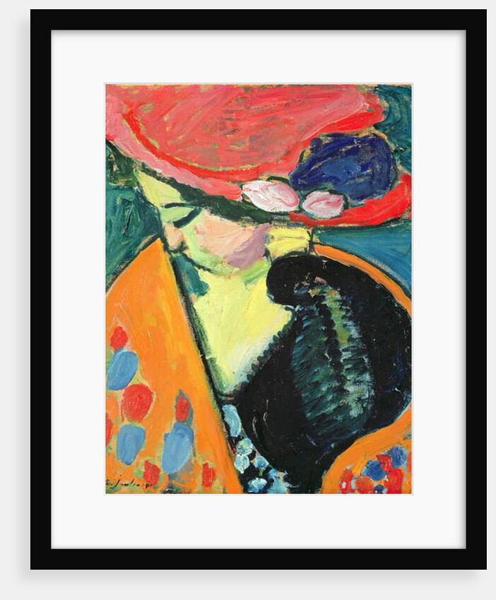 Lowered Head, 1909 by Alexej von Jawlensky