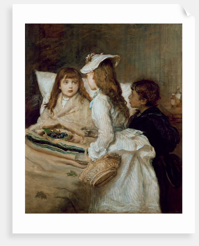 Getting Better, 1876 by John Everett Millais