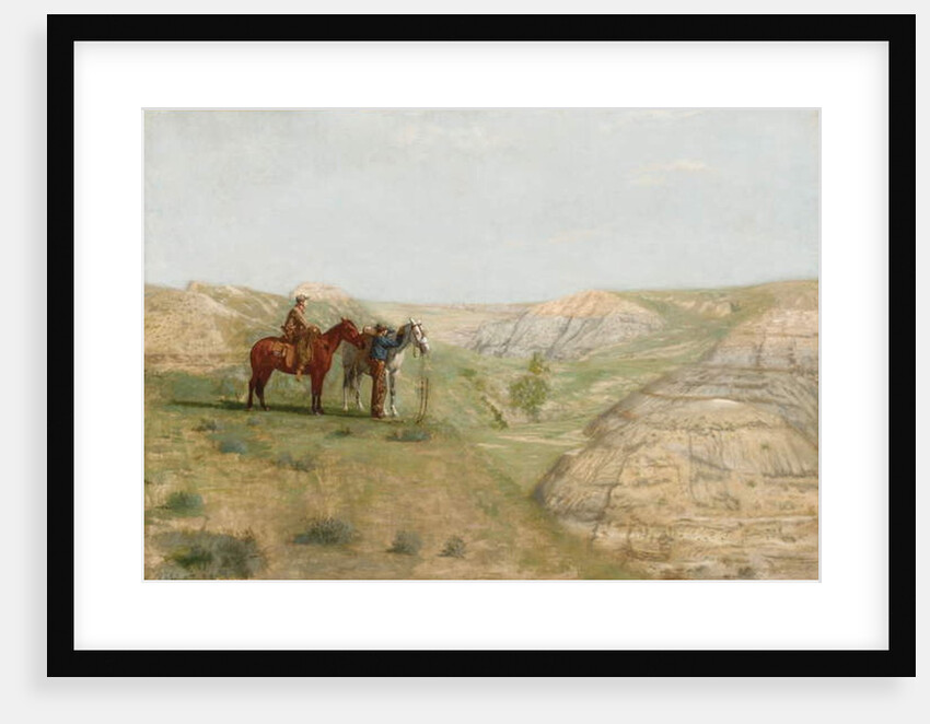 Cowboys in the Badlands, 1888 by Thomas Cowperthwait Eakins