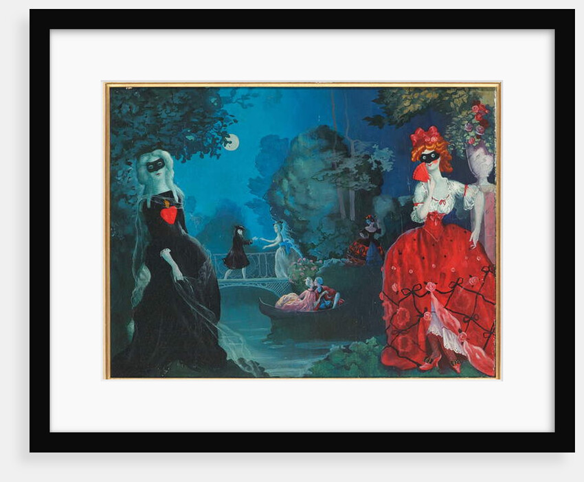 Moonlight Masquerade by Konstantin Andreevic Somov