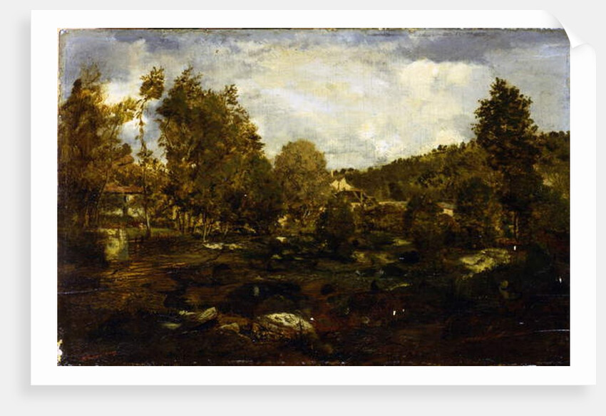 The Valley of Tiffauge by Theodore Rousseau