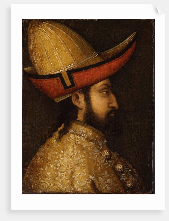 Portrait of John VIII Paleologus by Gentile (school of) Bellini