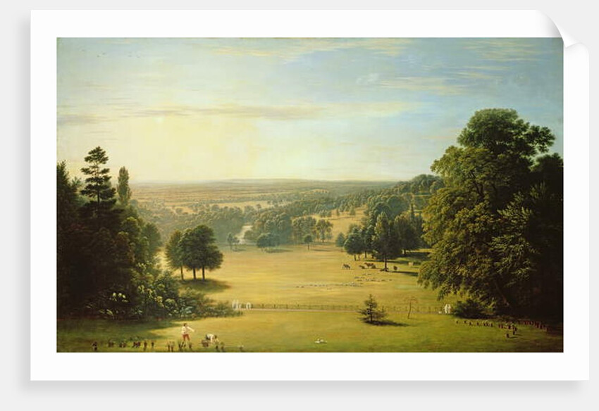 View from Lord Northwick's Villa at Harrow on the Hill by John Glover
