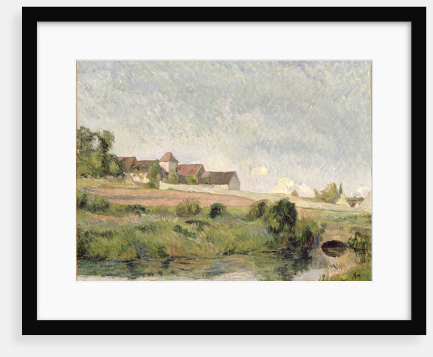 La Ferme de la Groue, Osny, 1883 by Paul Gauguin