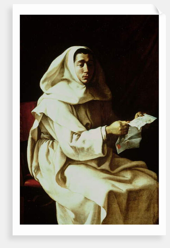 Portrait of a Monk of the Pueroni Family by Luigi (c.1605-c.1654) Miradori