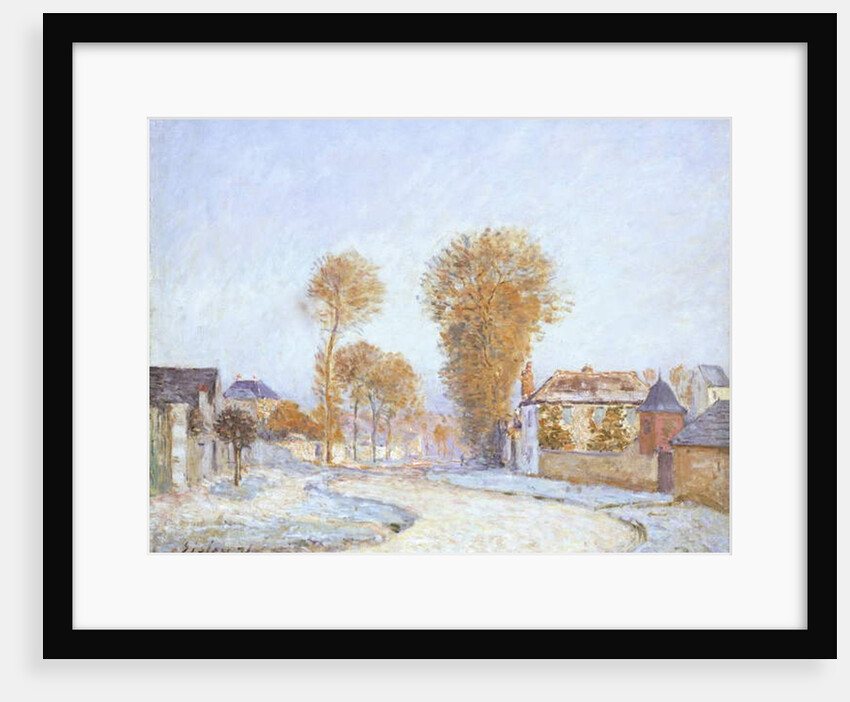 First Frost, 1876 by Alfred Sisley