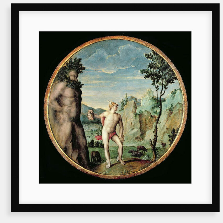 Perseus Turning Atlas to Stone by Gillis Congnet