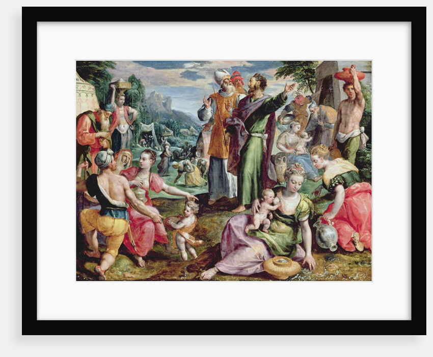 The Gathering of Manna, 1602 by Maarten de Vos