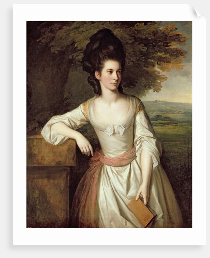 Portrait of Mrs. Vere by Nathaniel Dance