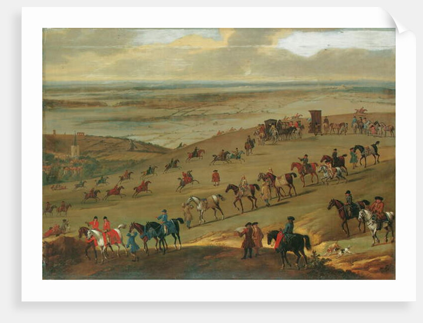 The Warren Hill, Newmarket by John Wootton