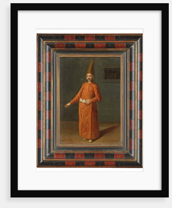 An Ottoman hatchet-bearer, late 17th - early 18th century by Jean Baptiste (circle of) Vanmour