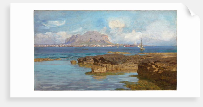 Monte Pellegrino, Palermo, Sicilia by Francesco Lojacono