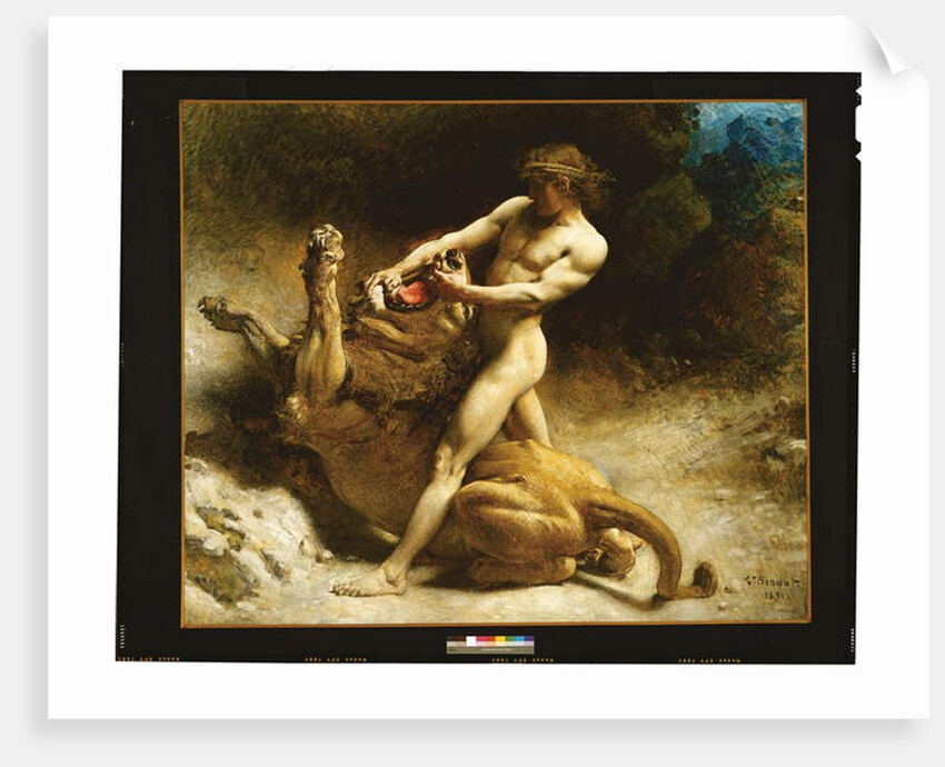 Samson's Youth, 1891 by Leon Joseph Florentin Bonnat