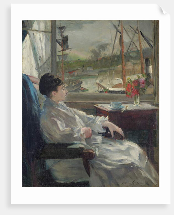 Portrait de Eva Gonzalès, c.1880 by Jeanne Guérard-Gonzalès